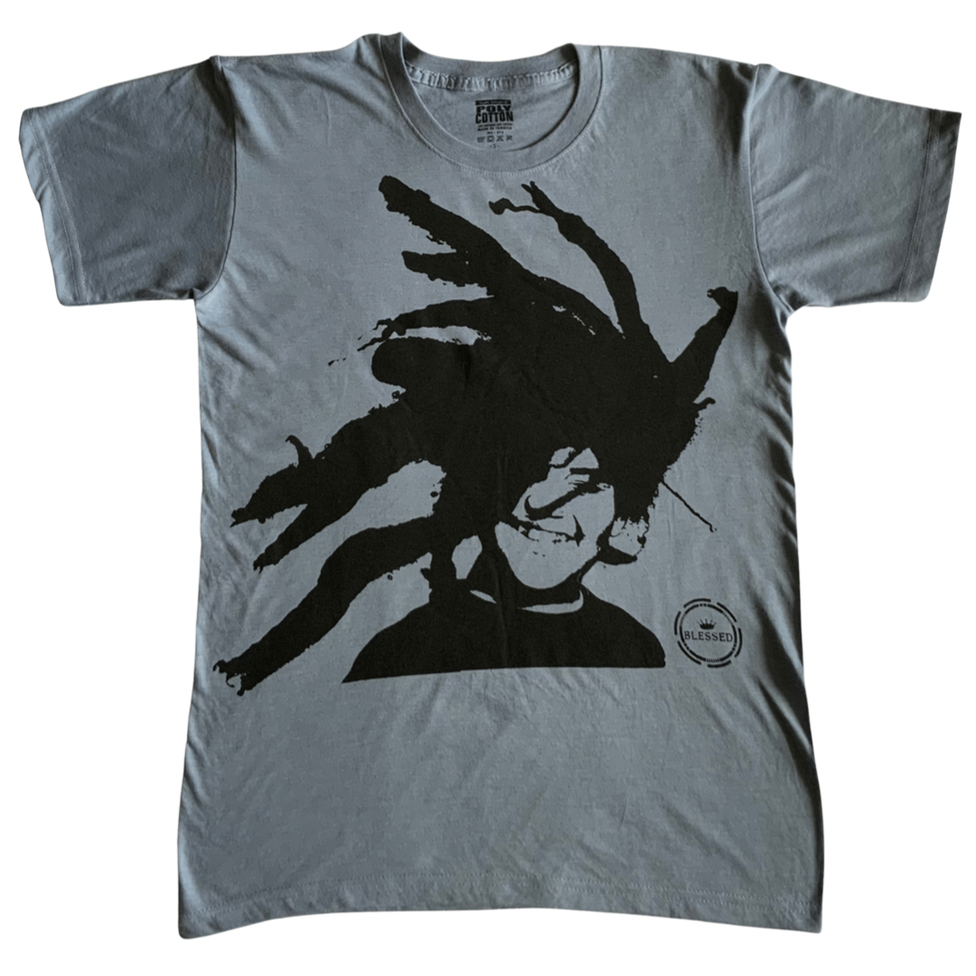 FLYING LOCS Steel Blue Adult T-Shirt