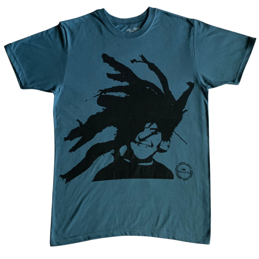 FLYING LOCS Air Force Blue Adult T-Shirt