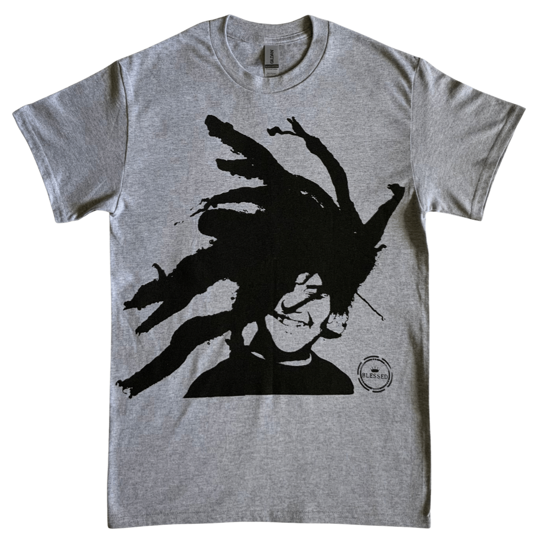 FLYING LOCS Grey Adult T-Shirt